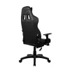 Žaidimų kėdė arozzi Avanti SoftFabric Pure Black – ergonomiška, aukšta nugara, reguliuojamos porankiai, atlošiama