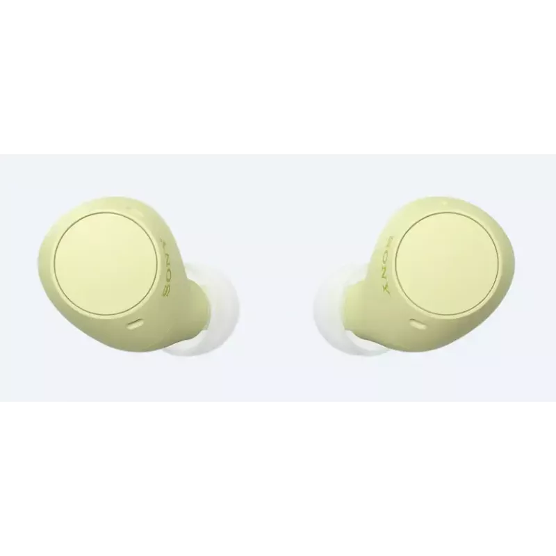 Sony WF-C510 belaidės ausinės True Wireless Stereo (TWS) Į ausį Skambučiai/Muzika/Sportas/Kasdien naudojimas Bluetooth Geltona