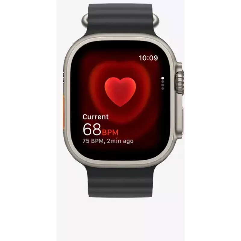 Išmanusis laikrodis Apple Watch Ultra 2 GPS + Cellular 49mm natūralaus titano korpusas su Tan Alpine Loop Medium dirželiu