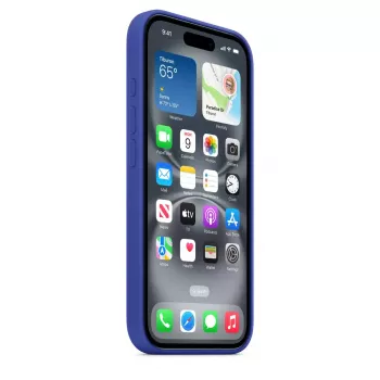 APPLE Silikoninis dėklas su MagSafe iPhone 16 Ultramarine