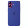 APPLE Silikoninis dėklas su MagSafe iPhone 16 Ultramarine