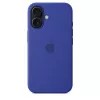 APPLE Silikoninis dėklas su MagSafe iPhone 16 Ultramarine