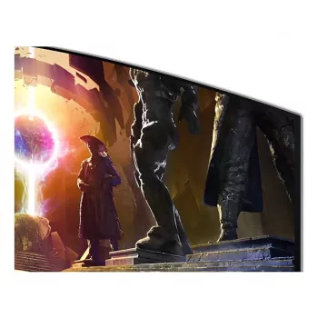 Samsung LS34DG850SUXDU monitor 86,4 cm (34 colių) 3440 x 1440 pikselių OLED sidabrinis
