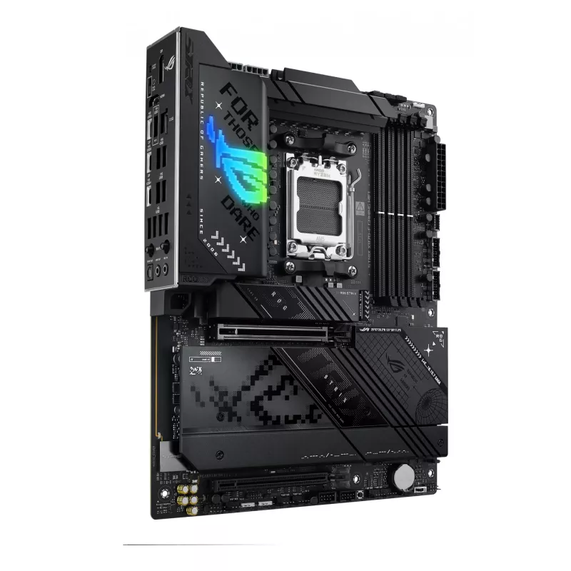 Motininė plokštė ASUS ROG STRIX X870-F GAMING WIFI — AMD X870, Socket AM5, ATX, DDR5, 4x DIMM, Wi‑Fi 7, BT 5.4