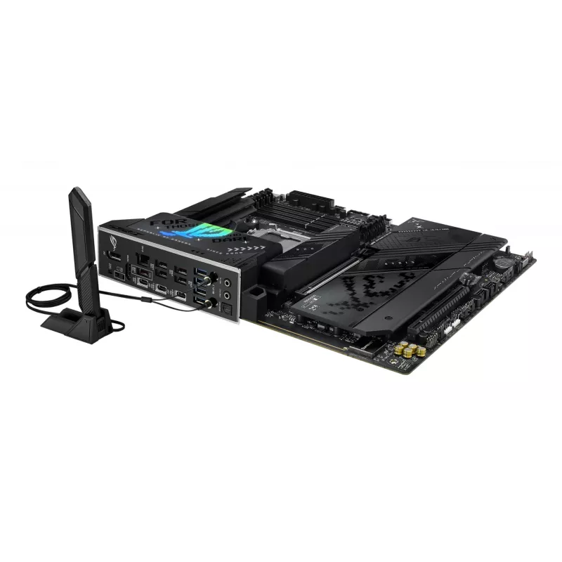 Motininė plokštė ASUS ROG STRIX X870-F GAMING WIFI — AMD X870, Socket AM5, ATX, DDR5, 4x DIMM, Wi‑Fi 7, BT 5.4