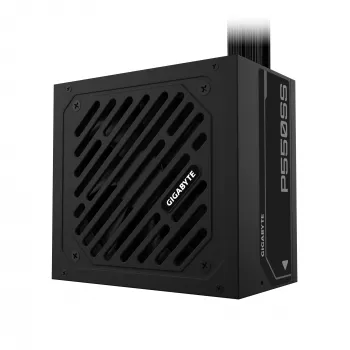 GIGABYTE P550SS Maitinimo blokas - PCIe 5.0, 80 PLUS Silver, 120mm ventiliatorius, ATX 3.0 suderinamas, EU kištukas