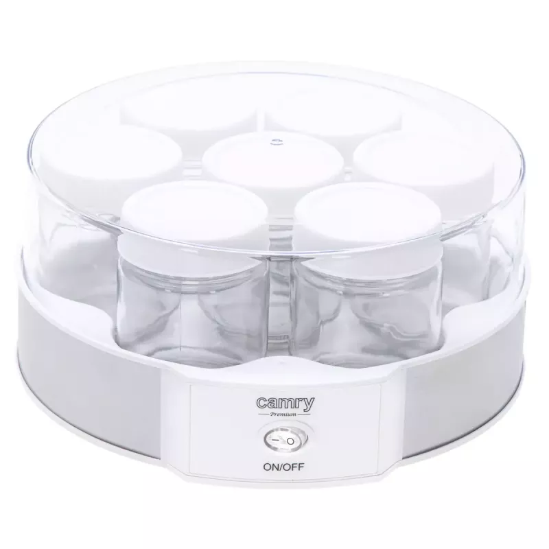 Jogurto gaminimo aparatas Camry CR 4519 – elektrinis jogurtinis, 1 L talpa, 20 W