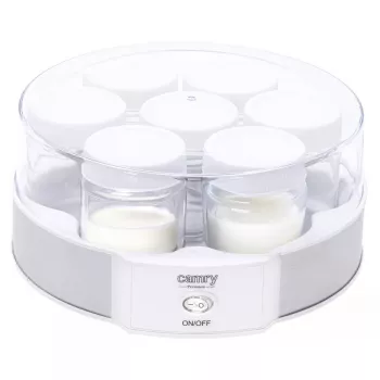 Jogurto gaminimo aparatas Camry CR 4519 – elektrinis jogurtinis, 1 L talpa, 20 W