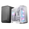 Korpusas MSI MAG PANO 100R PZ Midi Tower Baltas — ATX, 380 mm GPU, 166 mm CPU aušintuvas, 8 plėtros lizdai, 3×2,5 colio + 2×3,5 colio, USB-A×2, USB-C×1