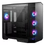 Korpusas MSI MAG PANO 100R PZ Midi Tower Juodas, grūdintas stiklas, palaiko ATX/microATX, 482×290×519 mm