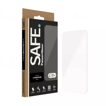 Apsauginis stiklas PanzerGlass SAFE. by ® Apple iPhone 14 Pro Max Ultra-Wide Fit, atsparus įbrėžimams ir smūgiams
