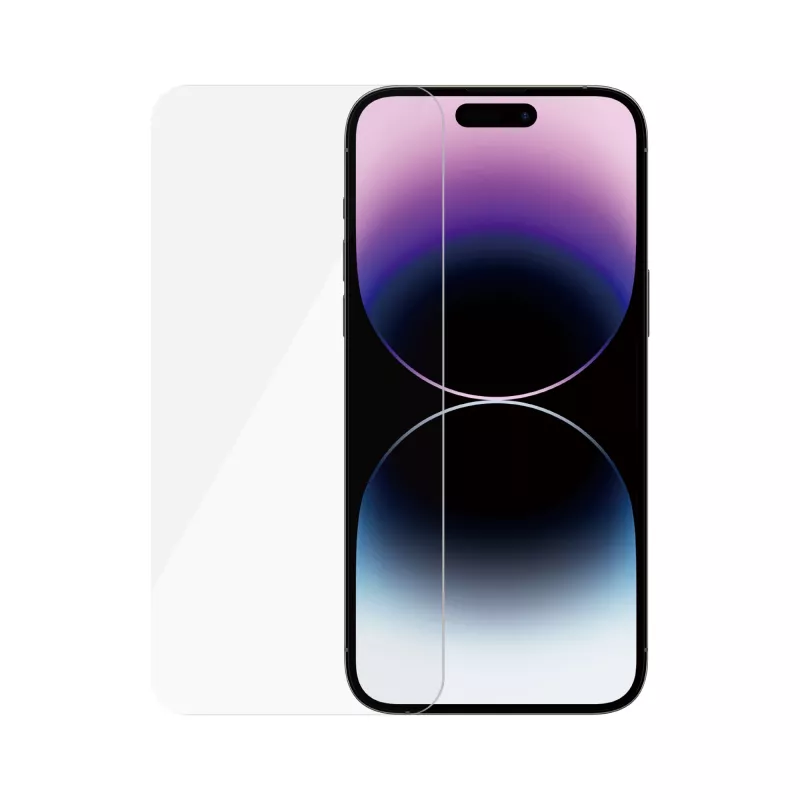 Apsauginis stiklas PanzerGlass SAFE. by ® Apple iPhone 14 Pro Max Ultra-Wide Fit, atsparus įbrėžimams ir smūgiams