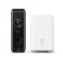 Eufy E8213 apsaugos kameros durų skambutis, dviguba kamera, judesio detekcija, 16 GB, juoda/balta