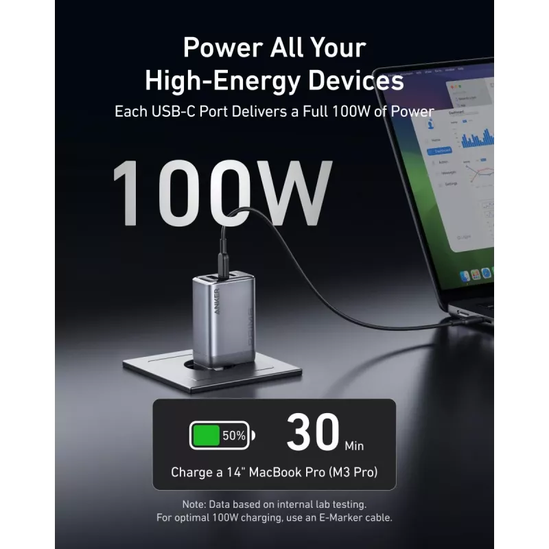 Kroviklis mobiliesiems įrenginiams Anker A2688341 Universalus Juodas AC 110-240V 1 USB 2.0 2 USB-C