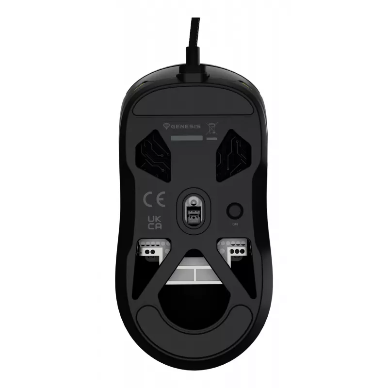 GENESIS Krypton 660 žaidimų pelė, dešinei rankai, USB Type-A, optinė, 12000 DPI