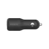 Automobilinis greitasis įkroviklis Belkin CCB005btBK juodas