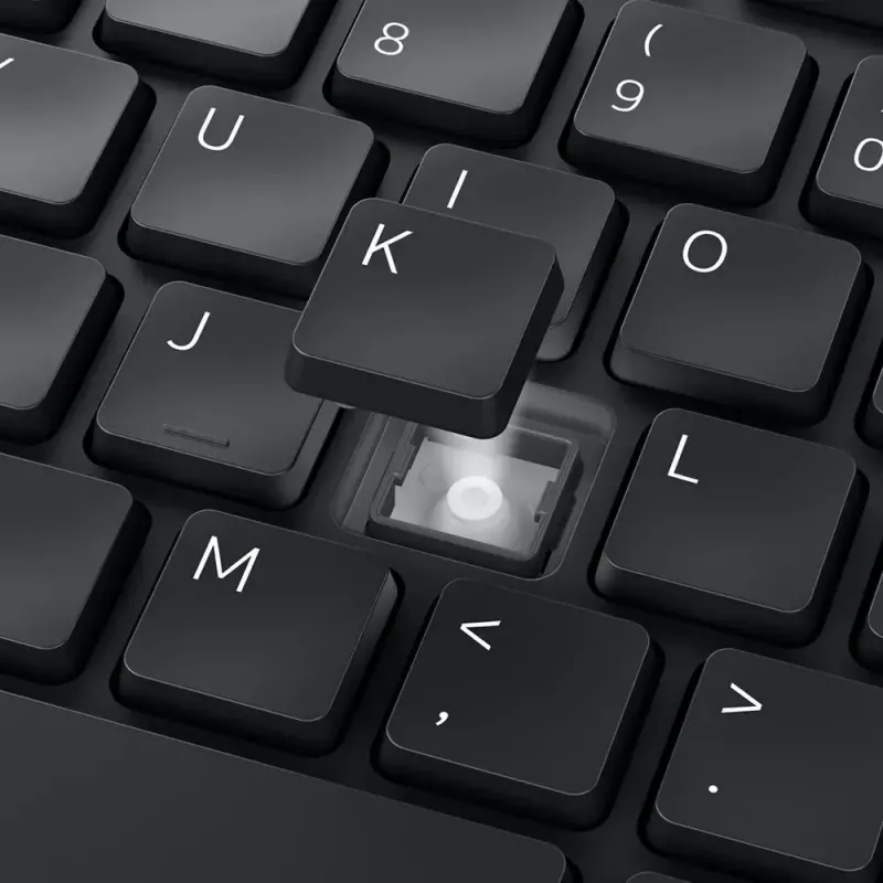 Klaviatūra DELL KB525C Office USB QWERTY US International Juoda