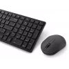DELL KM555 belaidė klaviatūra ir pelė kombo, tyli, RF Wireless + Bluetooth, QWERTY US International, juoda