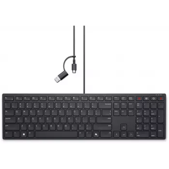 DELL Pro Wired Collaboration Keyboard KB525C (rusiškas QWERTY išdėstymas)