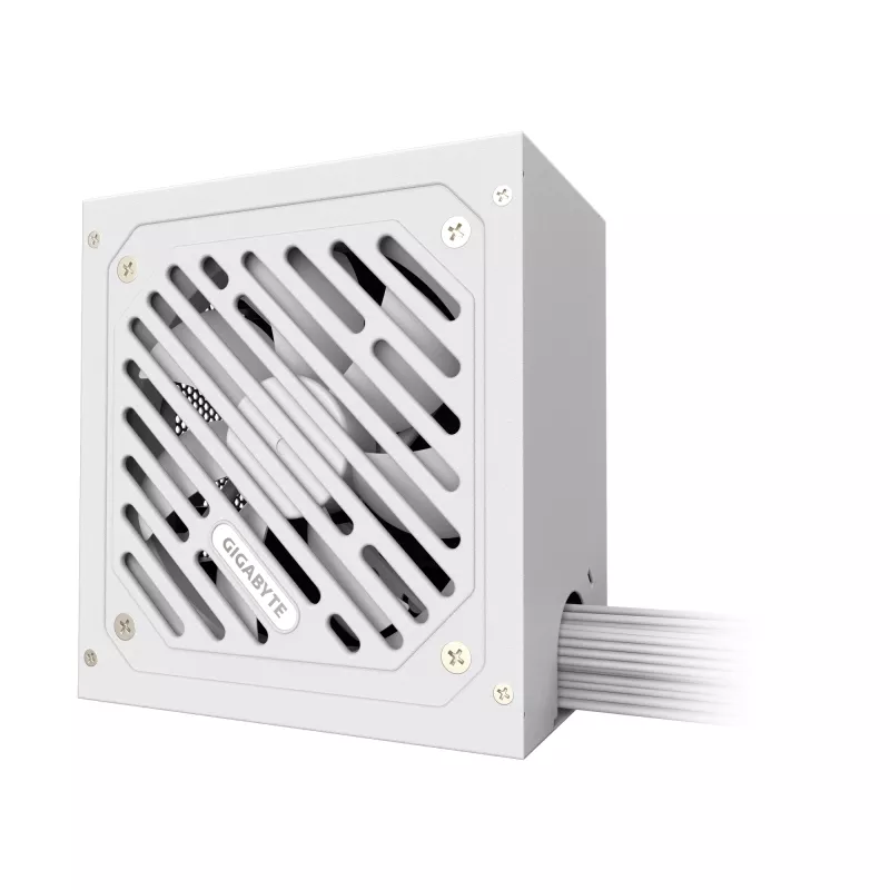 GIGABYTE P550SS ICE Maitinimo blokas - PCIe 5.0, 80 PLUS sidabrinis, 120 mm ventiliatorius, ATX 3.0 suderinamas, EU kištukas