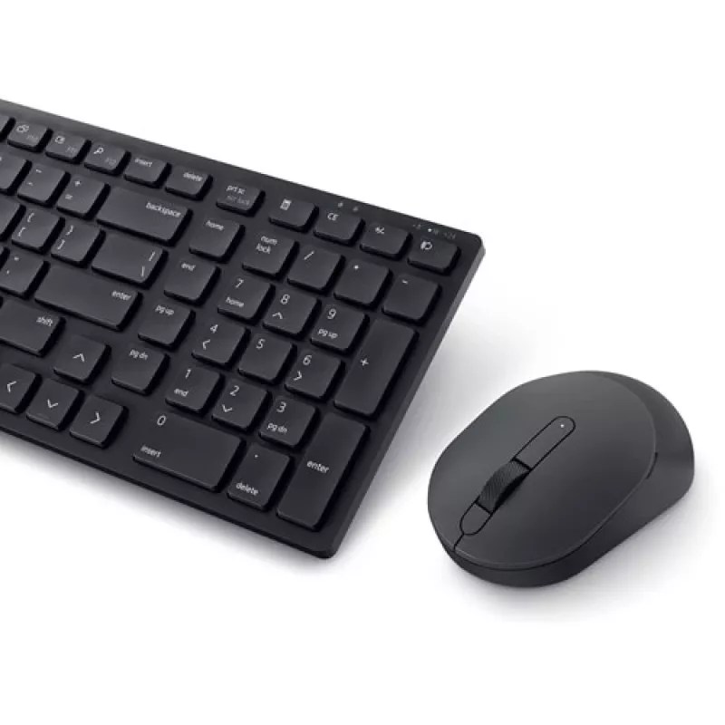 DELL Pro Compact Silent klaviatūra ir pelė KM555 – rusiškas (QWERTY)