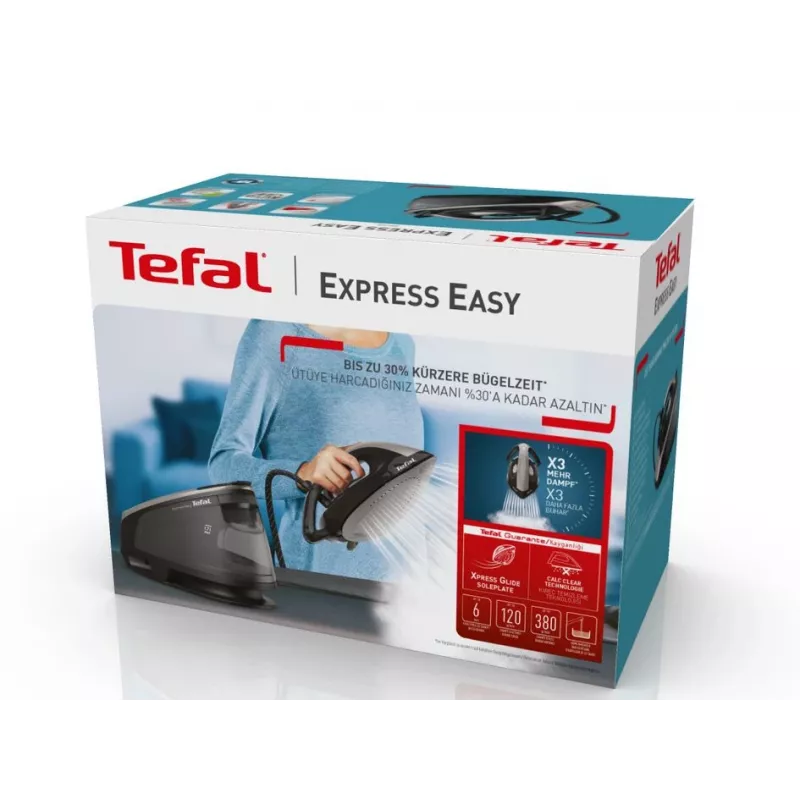 Tefal Express Easy SV6140 2200 W 1.7 L juoda, pilka