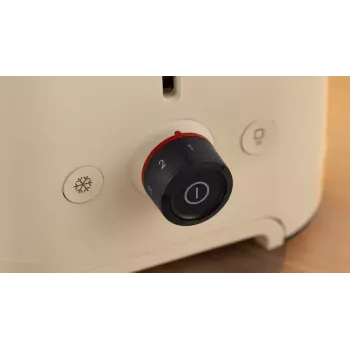 Skrudintuvas Bosch Compact TAT3M127 — 2 lizdai, smėlio spalvos plastikinis korpusas, kompaktiškas dizainas