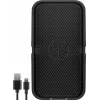 Automobilinis įkroviklis Triton 60471 — 1x USB-C, 15 W, 12 V įėjimas, 9 V maks. išėjimas, 1 m kabelis, juodas