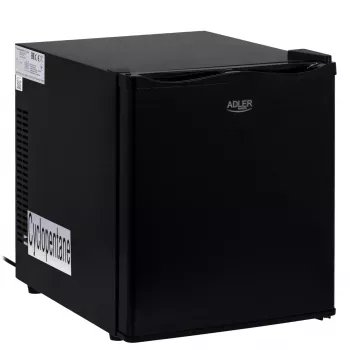 Termoelektrinis aušintuvas Adler AD 8089 28 L – nešiojamas, juodas, 65 W, 35 dB, LED lemputė