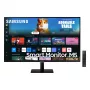 27 colių Samsung M50D monitorius – 27 inch Full HD (1920×1080), VA LED, 4 ms, 178° žiūrėjimo kampas, įmontuoti garsiakalbiai, USB centras, VESA, juodas