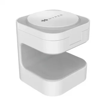 Targus HJ3320WHGL belaidis įkroviklis 3 viename, USB, greitasis įkrovimas, baltas