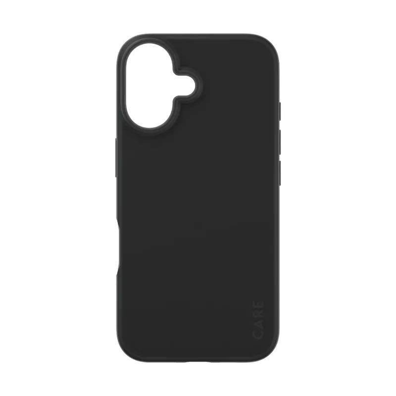 Dėklas PanzerGlass CARE by Fashionable Case Black iPhone 16 Skaidrus