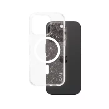 PanzerGlass CARE™ by ® Urban Combat Case Star Lit su White MagSafe, iPhone 16 Pro