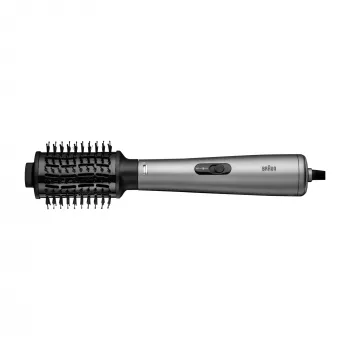BRAUN AS 4.3 Black Silver – karšto oro šepetys, 1000 W, 2,2 m laidas