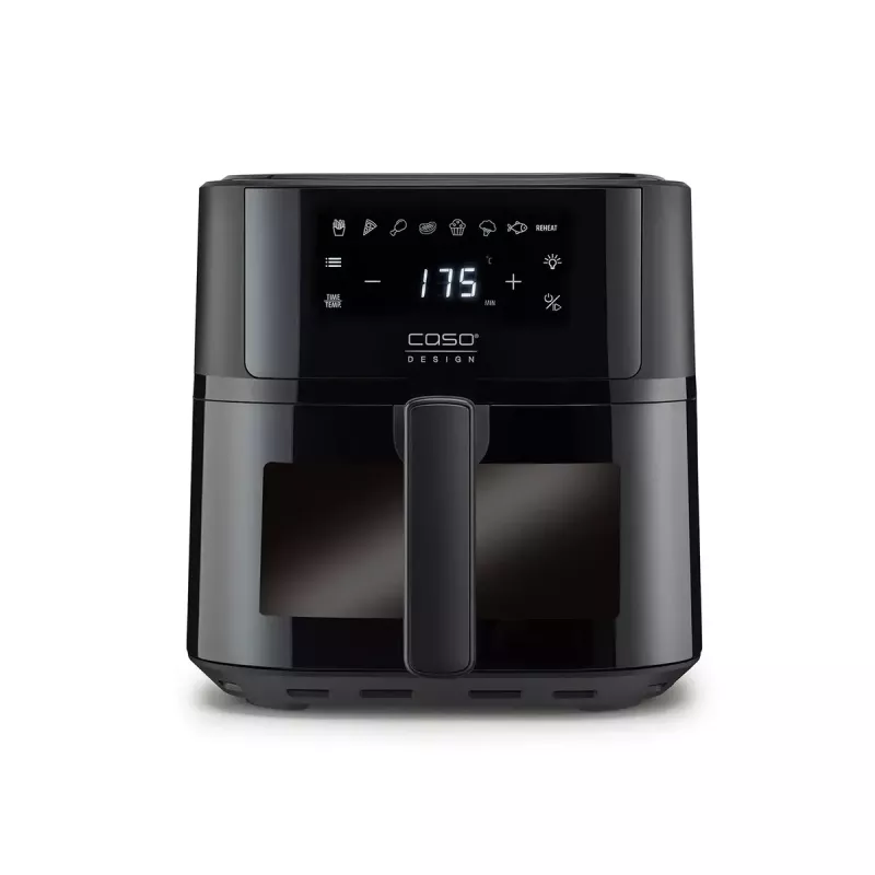 Kepimo krosnelė Caso Designer Air Fryer 6.0 — 1700 W, 6 L talpa, juoda
