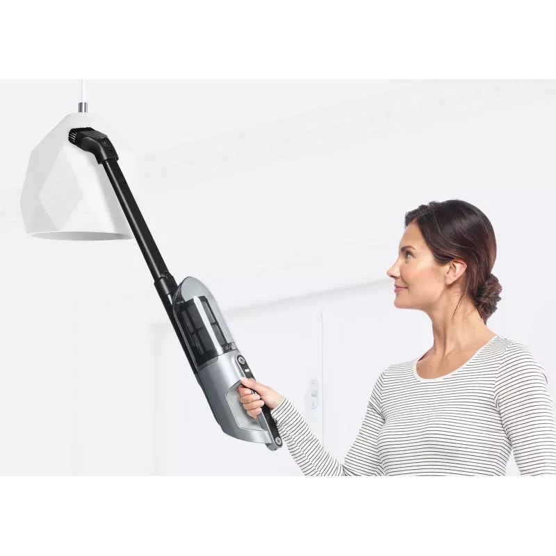 Bosch BCH3P210 2-in-1 belaidis ir tinklinis siurblys, sausas valymas, 0,4 L dulkių talpa, pilka/juoda, 3 kg