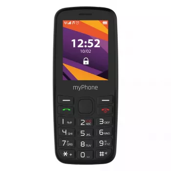 Mobilusis telefonas MYPHONE 6410 LTE | 2.4 colio TFT | Juoda