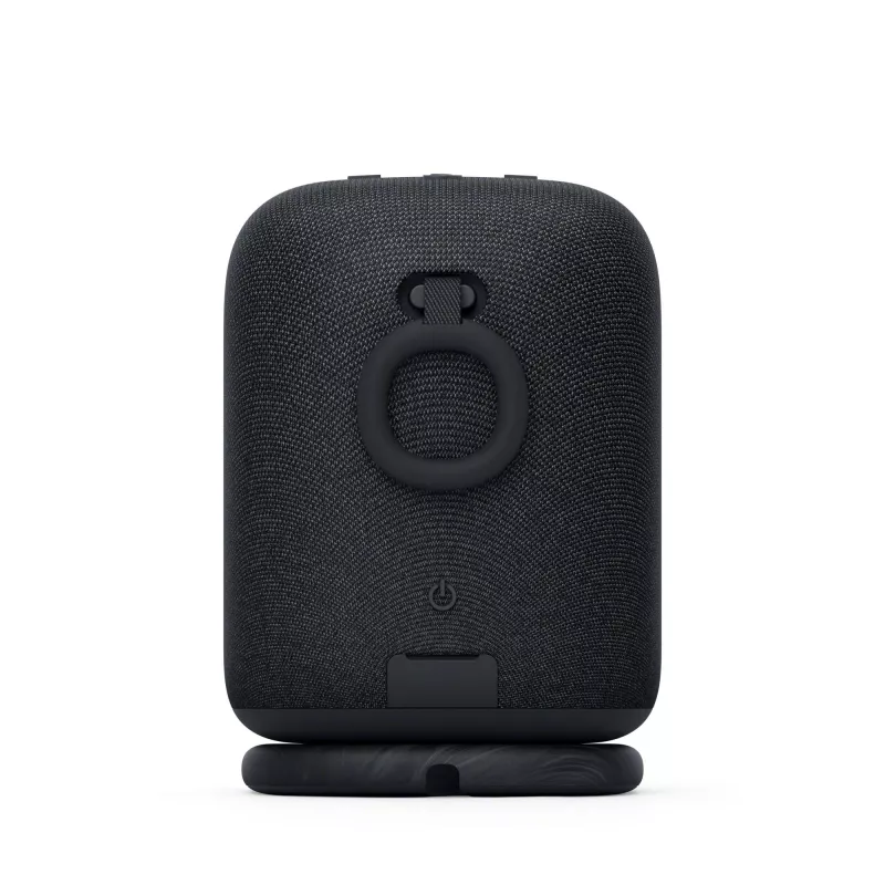 Nešiojamas Bluetooth garsiakalbis Sony SRS-LS1 juodas – vandeniui atsparus, kompaktiškas dizainas