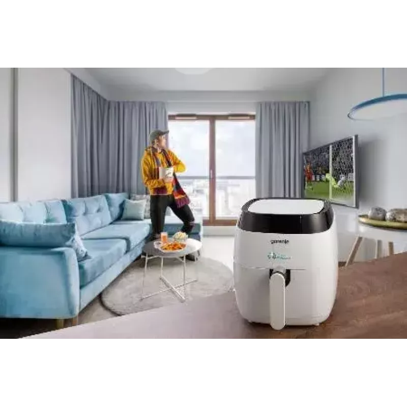 Gorenje AF1409DW karšto oro gruzdintuvė 1400 W juoda, balta