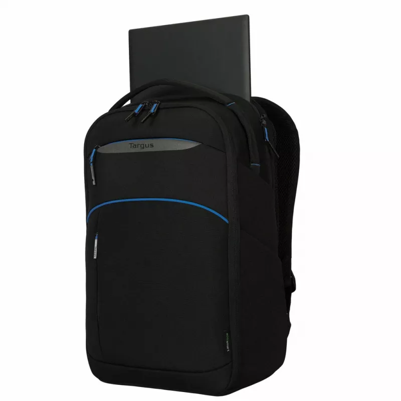 Targus Coastline EcoSmart TBB643GL nešiojamojo kompiuterio kuprinė, 15–16 colių (40,6 cm), juoda