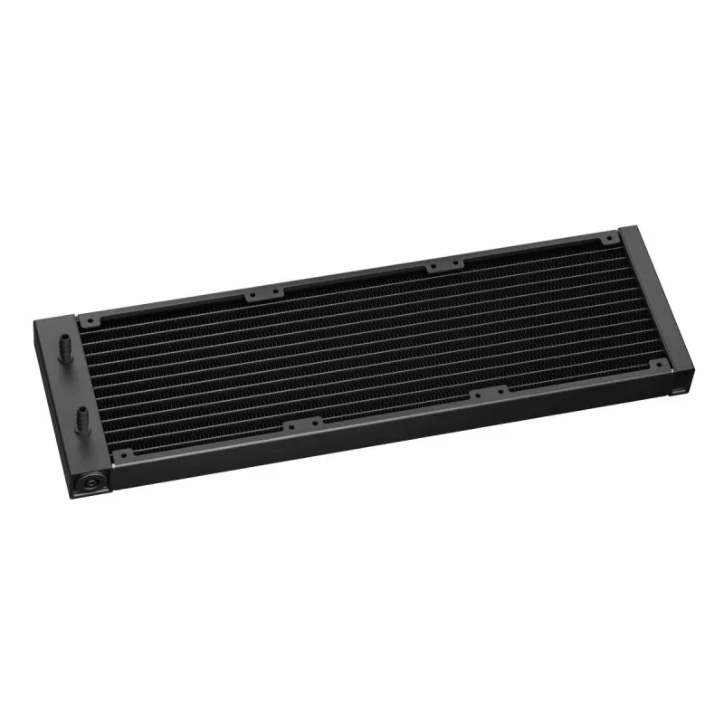 Skysčio aušintuvas DeepCool LT360, 3x 120 mm ventiliatoriai, 2400 RPM, 72.04 cfm, 41 cm vamzdeliai, aliuminio radiatorius, juodas