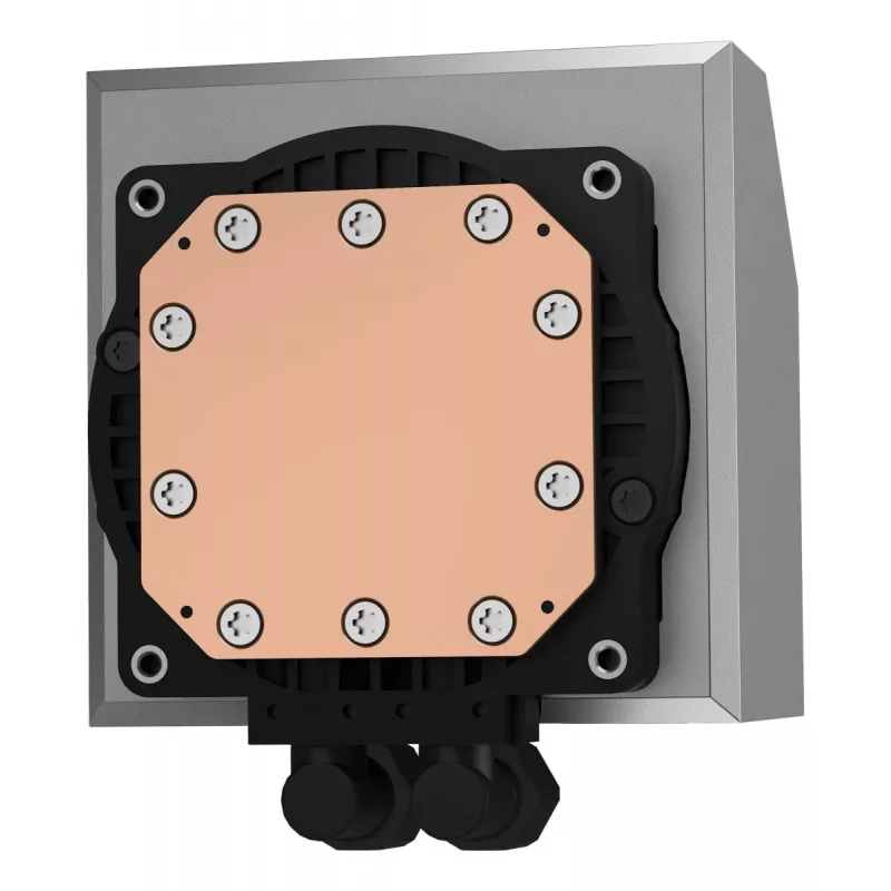 Skysčio aušintuvas DeepCool LT360, 3x 120 mm ventiliatoriai, 2400 RPM, 72.04 cfm, 41 cm vamzdeliai, aliuminio radiatorius, juodas