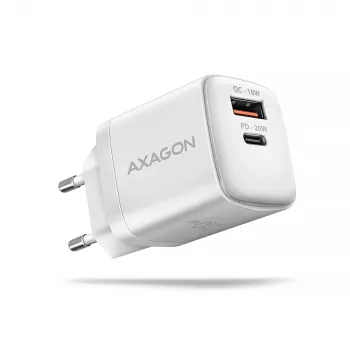 Mobilaus įrenginio įkroviklis Axagon ACU-PQ20W Universal White