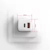 Mobilaus įrenginio įkroviklis Axagon ACU-PQ20W Universal White