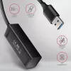 Axagon HUE-M1A 4x USB 3.2 Gen 1 MINI USB centras, metalinis, 20 cm USB-A kabelis