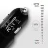 Automobilinis įkroviklis AXAGON PWC-5V5 SMART, 24W, 2x USB-A, 5V/2.4A + 5V/2.4A