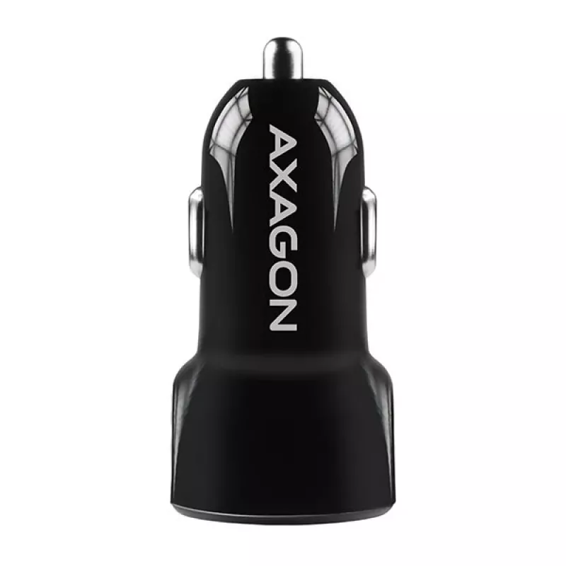 Automobilinis įkroviklis AXAGON PWC-5V5 SMART, 24W, 2x USB-A, 5V/2.4A + 5V/2.4A