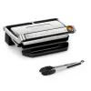 Kontaktinė grilio keptuvė Tefal OptiGrill + XL GC728D10, 2000 W, 800 cm² nelimpančios plokštės, 9 programos, 400×200 mm kepimo paviršius