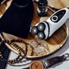Vyriškas skustuvas Adler AD 2910w, veikimo laikas iki 60 min, baltas
