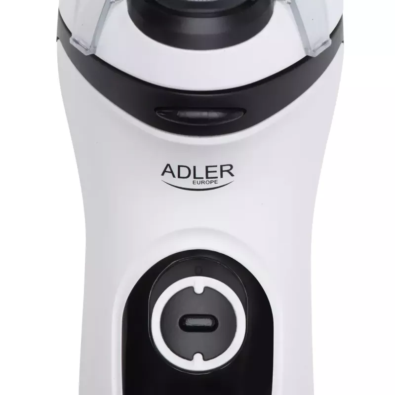 Vyriškas skustuvas Adler AD 2910w, veikimo laikas iki 60 min, baltas